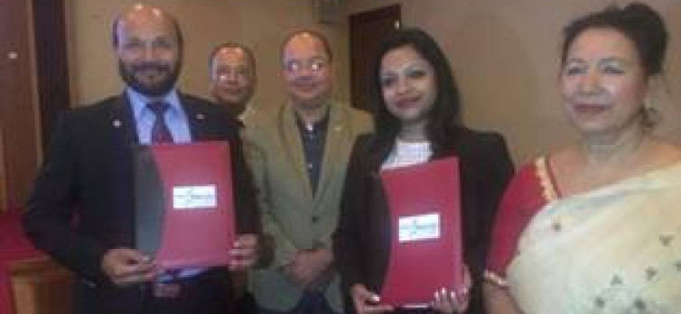 Rotary International District 3292 ties with Norvic International Hospital for Medical Care