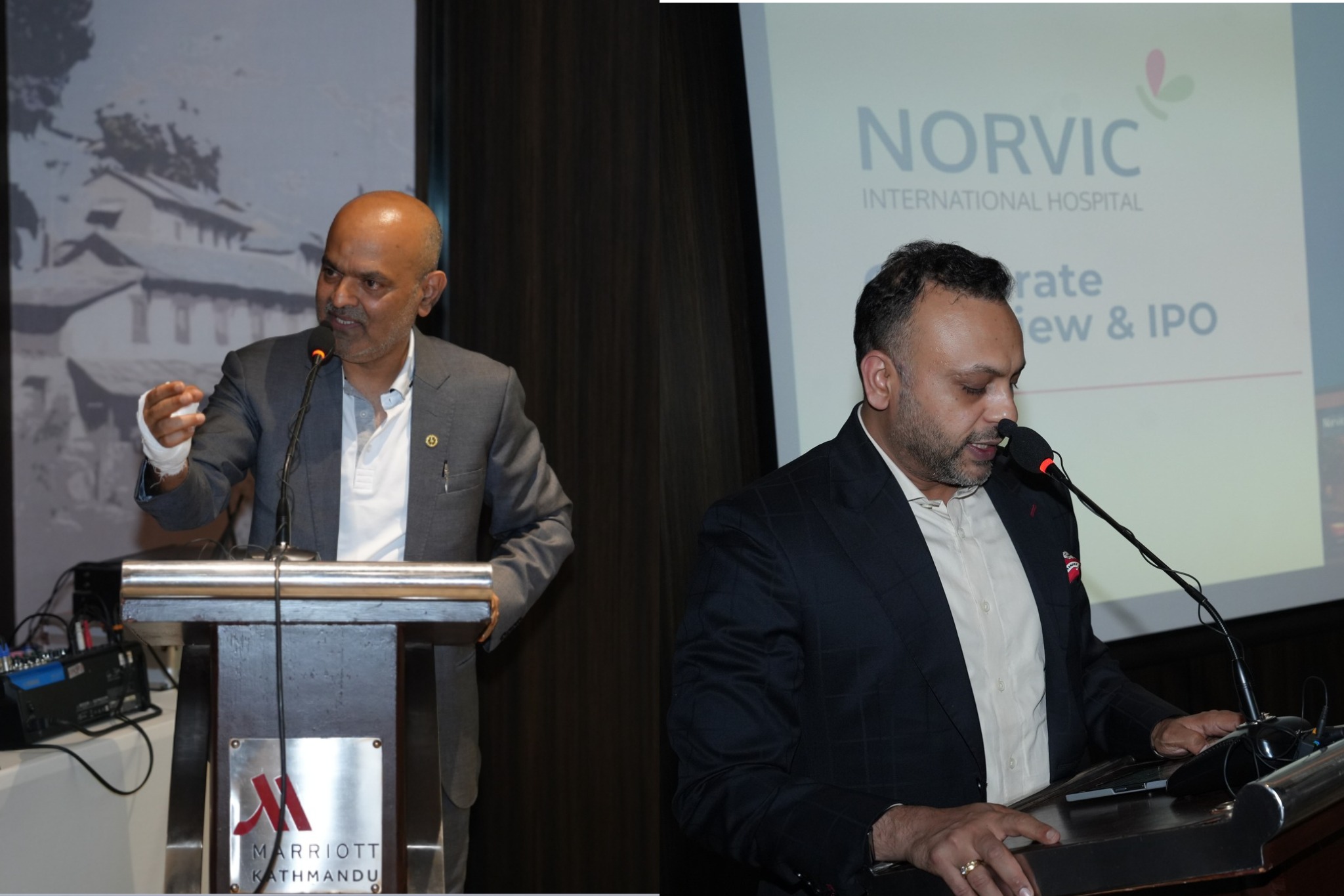 Norvic International Hospital successfully conducted its IPO Road Show at Kathmandu Marriott Hotel on Baisakh 11, 2083 (April 24, 2026). 