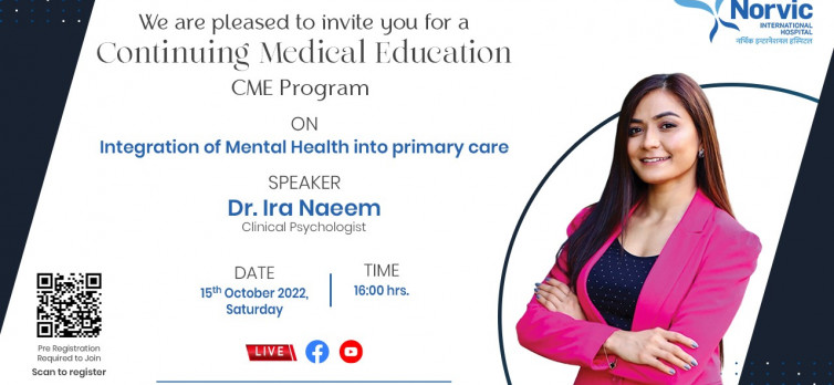 CME Program (Integration Of Mental Health Into Primary Care)