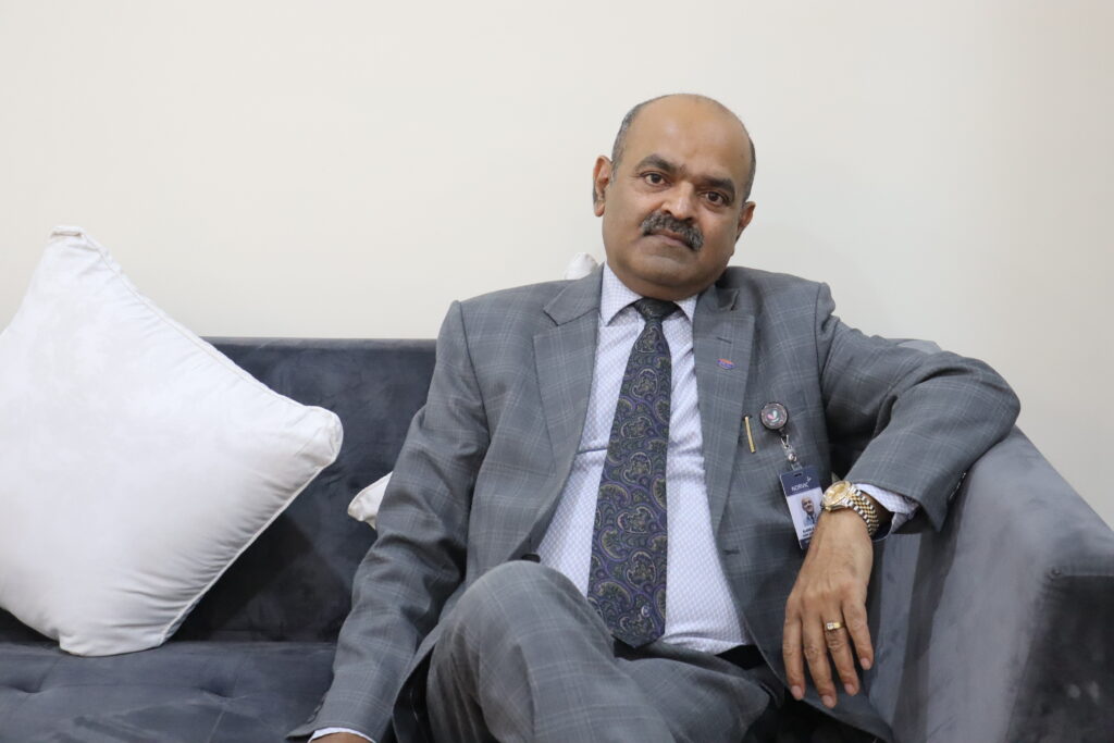 Ajay Kumar Mishra CEO of Norvic international Hospital 